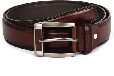

Buckle Up Men Formal Brown Artificial Leather Belt