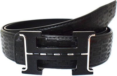 

Zaira Diamond Men Casual, Formal Black Genuine Leather Belt