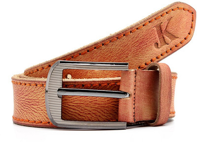 

Junckers Men Casual, Party, Evening Brown Genuine Leather Belt, Light brown