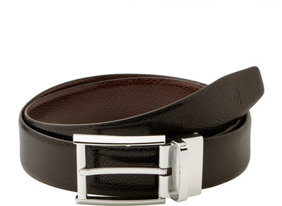 

Zebru Men Formal Multicolor Genuine Leather Reversible Belt