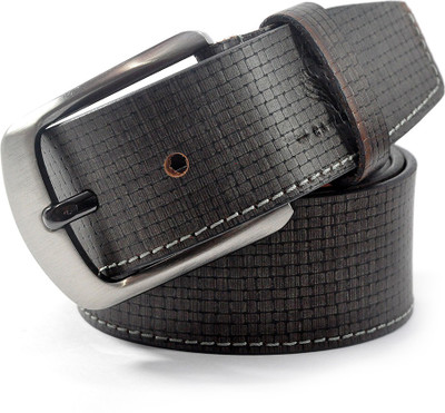 

Cavallo Men Casual, Formal, Evening, Party Grey Genuine Leather Belt