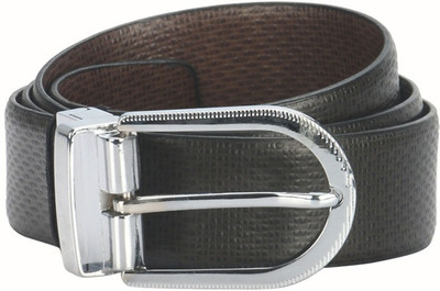 

Louis Philippe Men Black Artificial Leather Belt