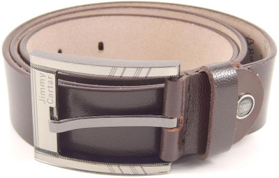 

Jimmy Carter Men Casual, Formal Brown Genuine Leather Belt