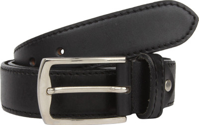 

K London Men Casual, Formal Black Genuine Leather Belt