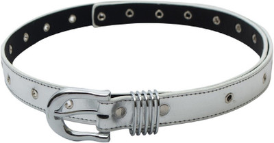 

Royal County Of Berkshire Polo Club Women Casual White Texas Leatherite Belt, White-01