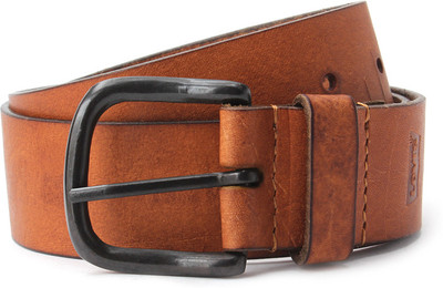 

Levi's Men Tan Metal Belt