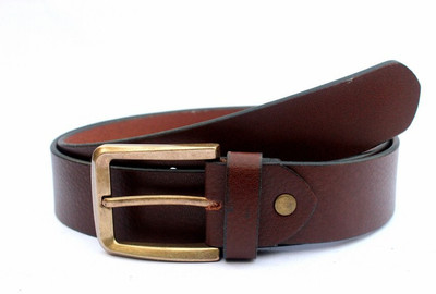 

Tops Men Formal Brown Genuine Leather Belt