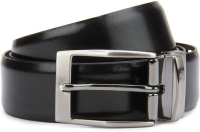 

Allen Solly Men Black, Brown Metal Reversible Belt, Black and brown