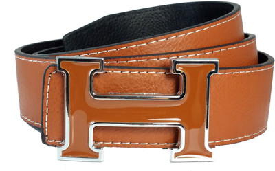 

Ammvi Creations Men Brown Synthetic Belt, Brown-09