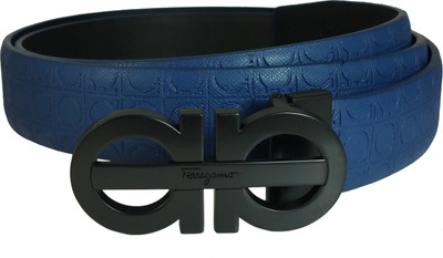 

Ammvi Creations Men Blue Artificial Leather Belt