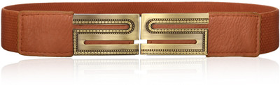 

Calvino Girls Casual, Evening/Party Brown Artificial Leather Belt