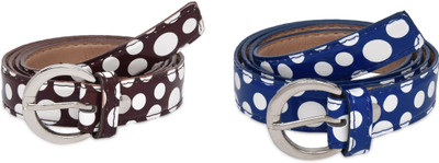 

SRS Women Casual Blue, Brown Artificial Leather Belt, Blue-brown-22