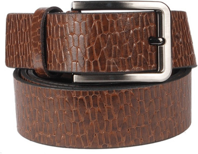 

Lenin Men Casual Brown Genuine Leather Belt