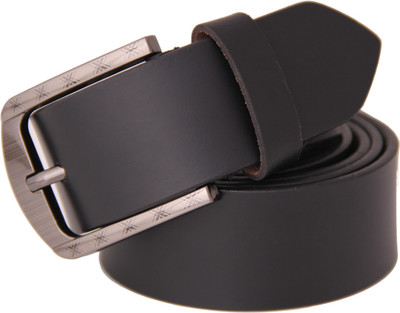 

FIFBI Men Formal Black Genuine Leather Belt