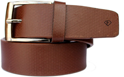 

Fashius Men Brown Artificial Leather Belt, Brown-01
