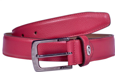 

Aer Leather Men Formal Red Synthetic Belt