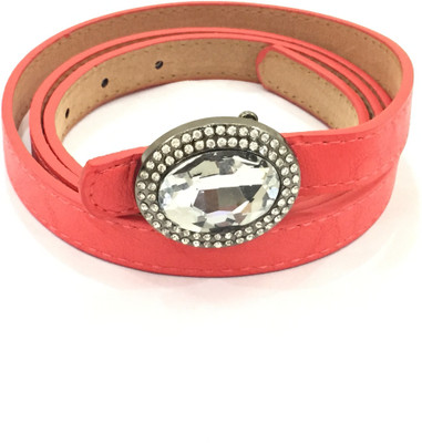 

Sir Michele Women Casual Red Artificial Leather Belt