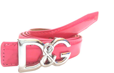 

Mode Girls Casual, Formal Pink Genuine Leather Belt