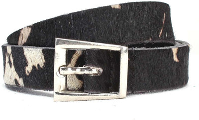 

Brune Girls Evening, Party Black Genuine Leather Belt, Black -08