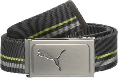 

Puma Men Casual Grey Genuine Leather Belt