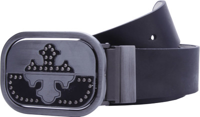 

Guess Men Casual, Formal, Party Black, White Genuine Leather Belt