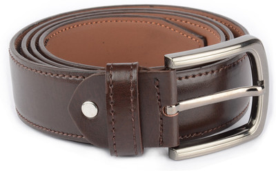 

Easies Men Casual Brown Genuine Leather Belt