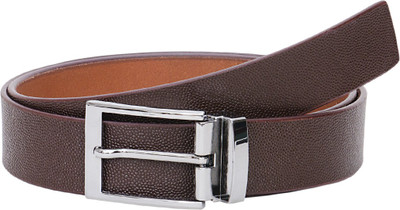 

Hornbull Men Casual Brown Genuine Leather Belt