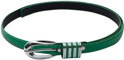 

Skyways Women Casual, Semi-formal Green Artificial Leather Belt, Green-02