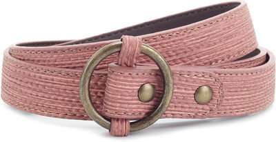

Baggit Women Pink Metal Belt, Rose