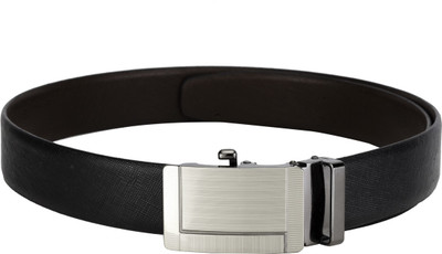 

Teakwood Men Formal Black Genuine Leather Belt