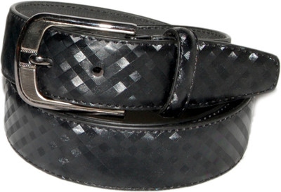 

Ellis Men Formal Black Genuine Leather Belt