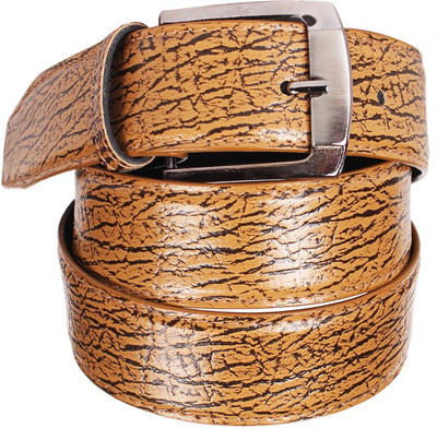

Aleron Men Multicolor Artificial Leather Belt, Brown