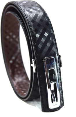 

TannedHides Men Formal Black Genuine Leather Belt