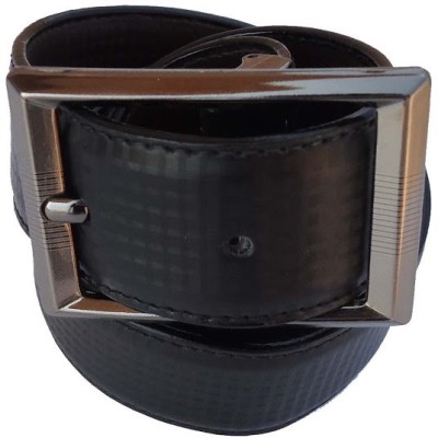 

B.S.Chadha Group Men Formal Black Artificial Leather Reversible Belt