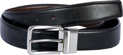 

Hardys Men Black Genuine Leather Reversible Belt