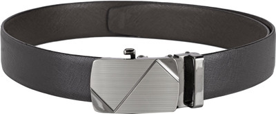 

Teakwood Men Formal Black Genuine Leather Belt