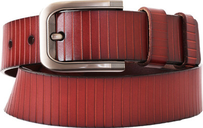 

Schmick Men Casual Brown Genuine Leather Belt