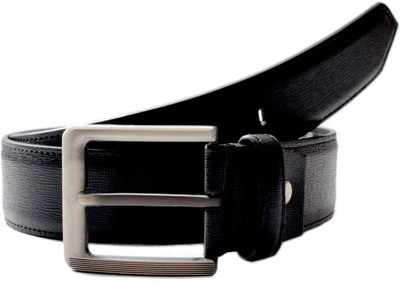 

Brounplus Boys Casual Black Artificial Leather Belt
