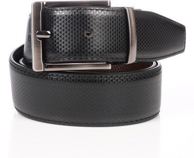 

Walletsnbags Men Formal Black, Brown Artificial Leather Reversible Belt, Black;brown- b 54