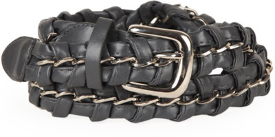 

Vinenzia Women Casual Grey Artificial Leather Belt
