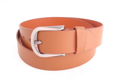 

SFA Men Casual Tan Genuine Leather Belt, Tan-510