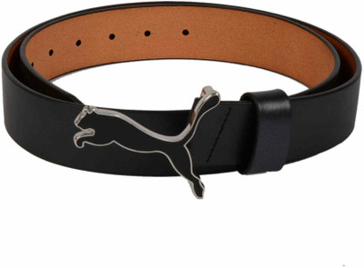 

Puma Men Casual Black Genuine Leather Belt