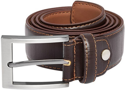 

Park Avenue Men Brown Genuine Leather Belt