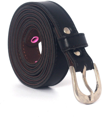 Fashno Women Casual Black Synthetic Belt