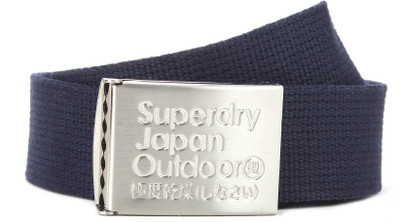Superdry Men Blue Belt, Navy