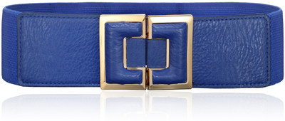 

Calvino Women Casual, Formal Blue Artificial Leather Belt