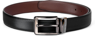 

Buckle Up Men Black Artificial Leather Belt