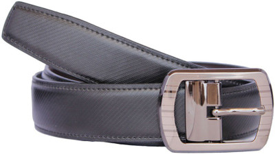 

Sovam International Men Black Genuine Leather Belt, Black color