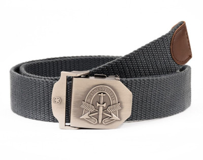 

Tiekart Men Casual Grey Metal Belt
