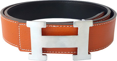 

Zaira Diamond Men Casual, Formal Tan Genuine Leather Reversible Belt